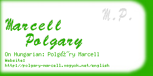 marcell polgary business card